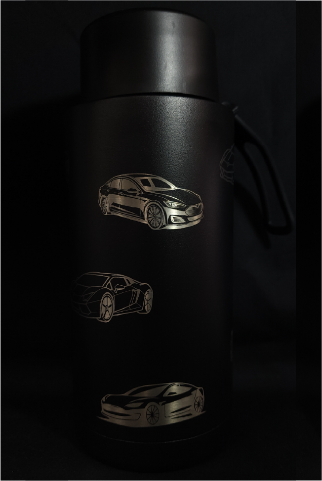 Personalised Engraved Stainless Steel Drink Bottle 32oz