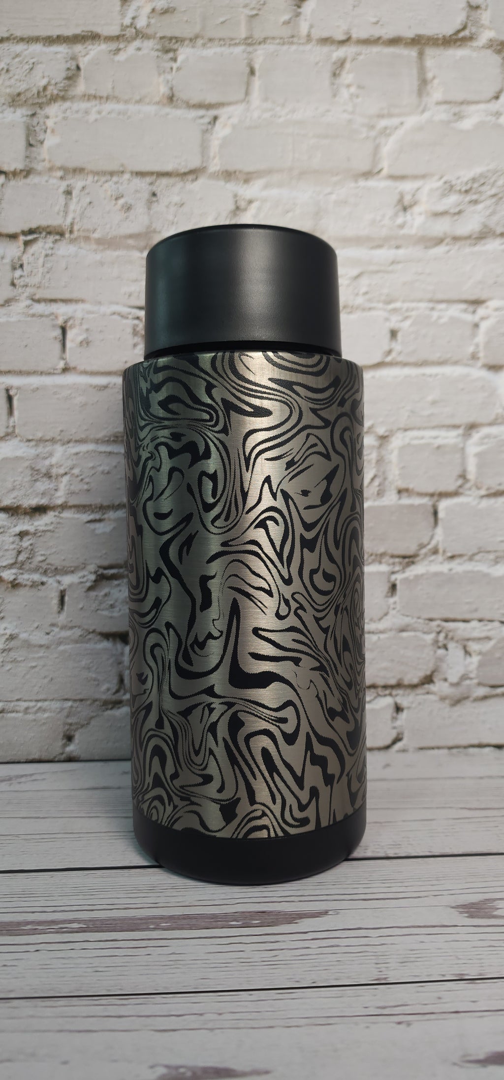 Personalised Engraved Stainless Steel Drink Bottle 32oz