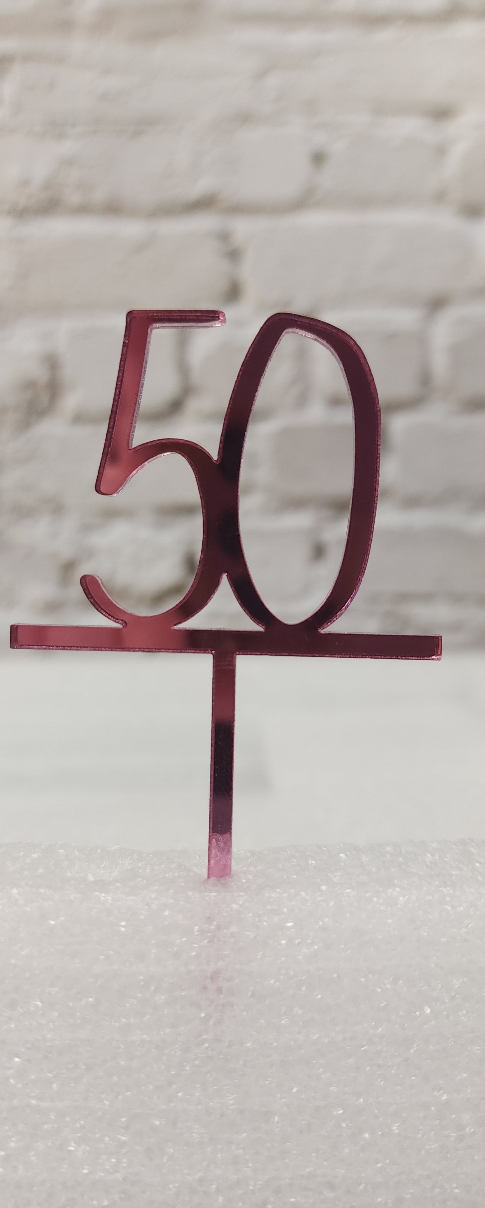 Personalised Number CupCake Toppers Pack of 12