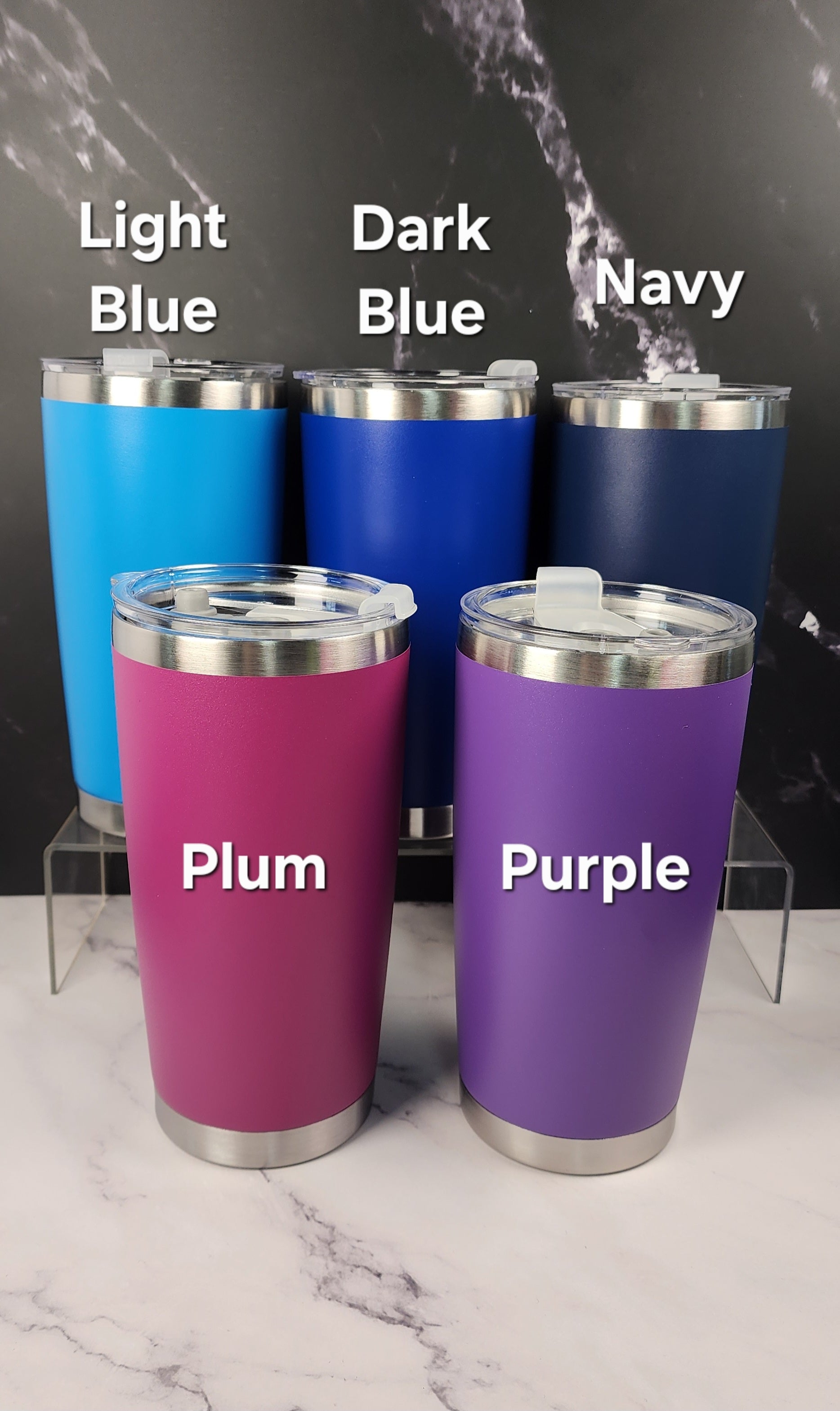 Personalised Engraved Stainless Steel Insulated Tumbler 20oz