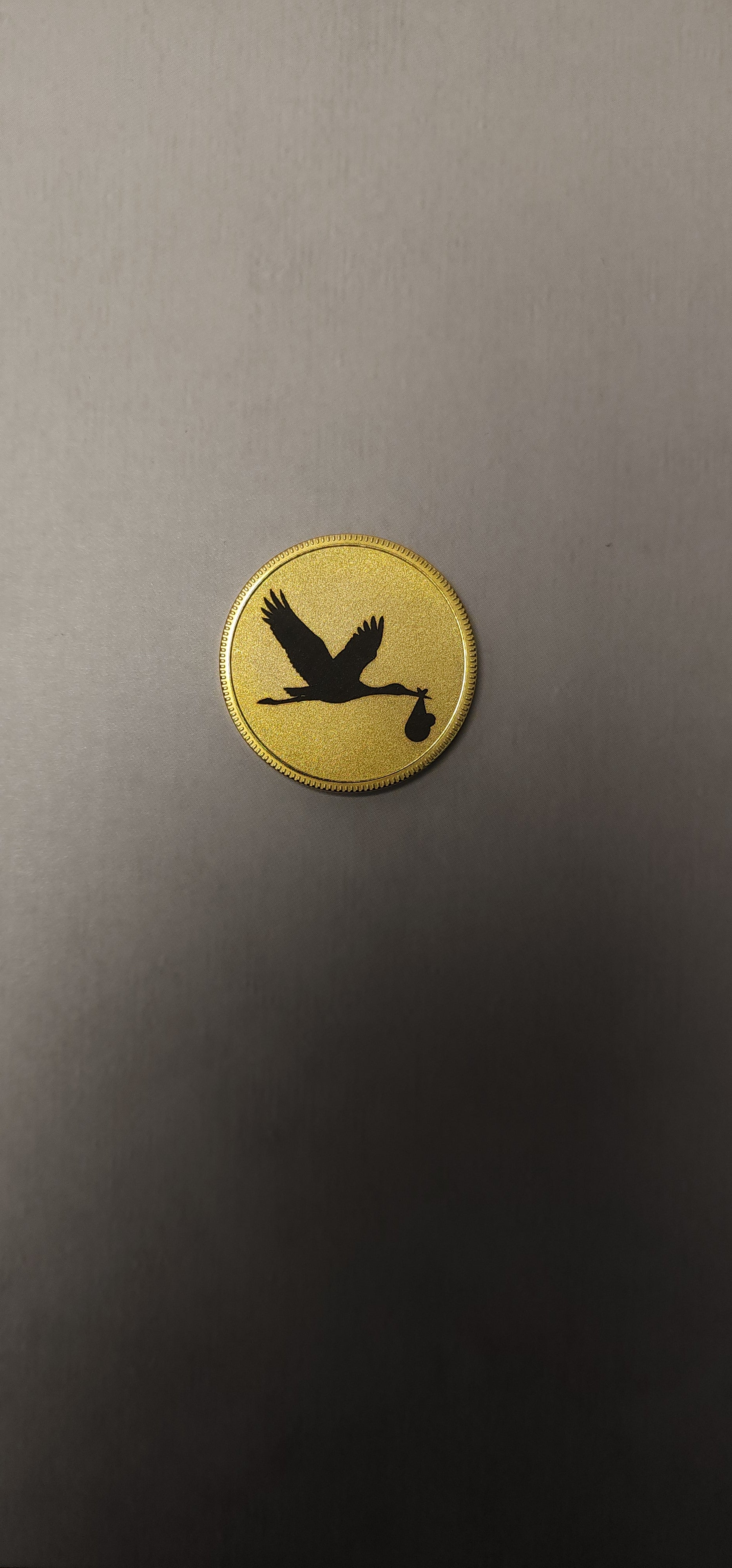 Personalised Engraved Birth Coin