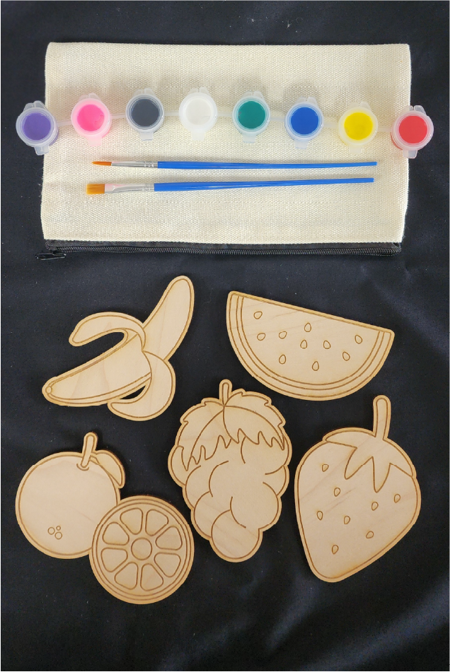 DIY Paint Fruit Fridge Magnet Kit for Kids – Creative Gift Australia